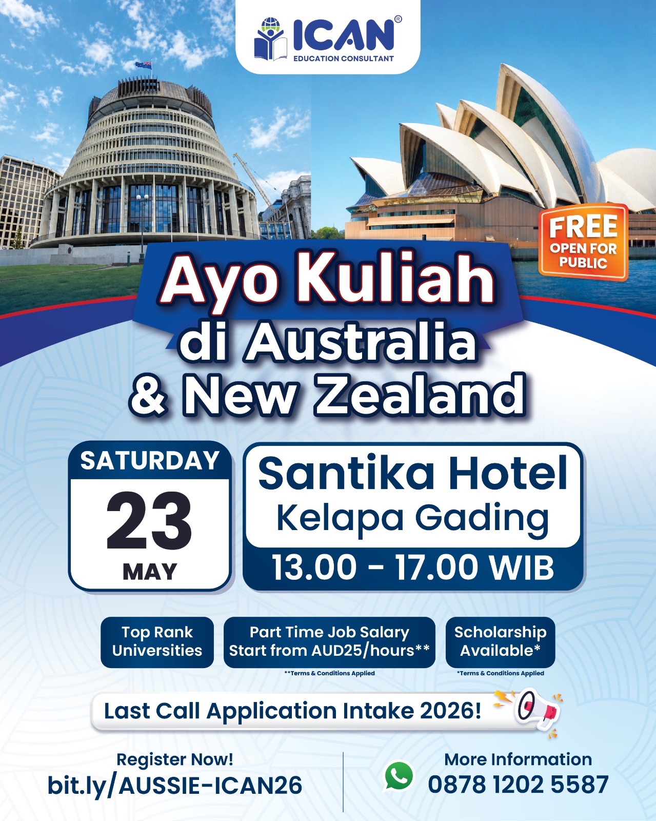 Ayo Kuliah di Australia & New Zealand